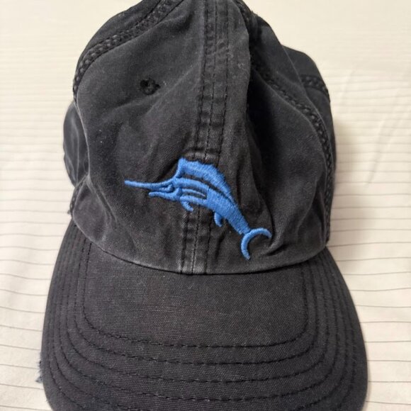 Tommy Bahama Relax Adjustable Cap Marlin Baseball Vintage Fade - Picture 1 of 3